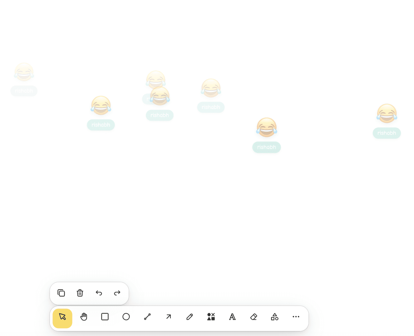 Real-time cursors